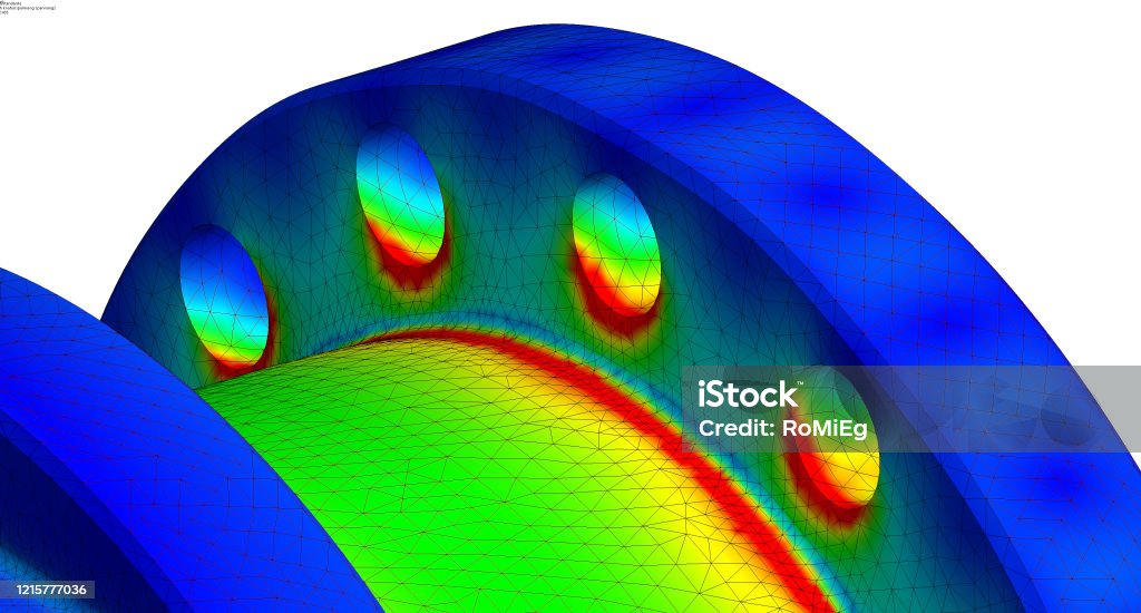 local von mises stress results of a finite element analysis | モノづくり ...